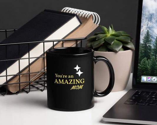 Black Glossy Mug